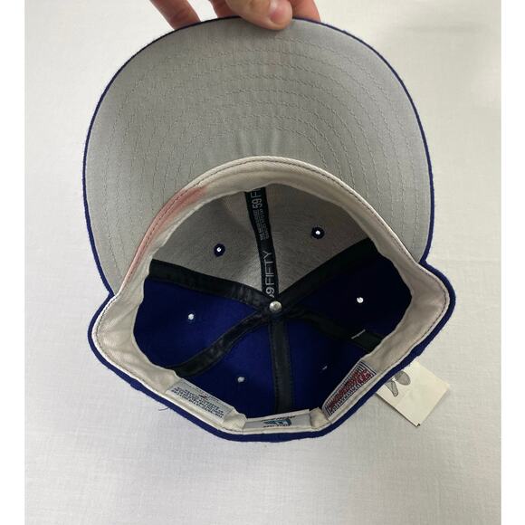 Chicago Cubs New Era Diamond Collection Wool Baseball Hat size 7 - Picture 6 of 6